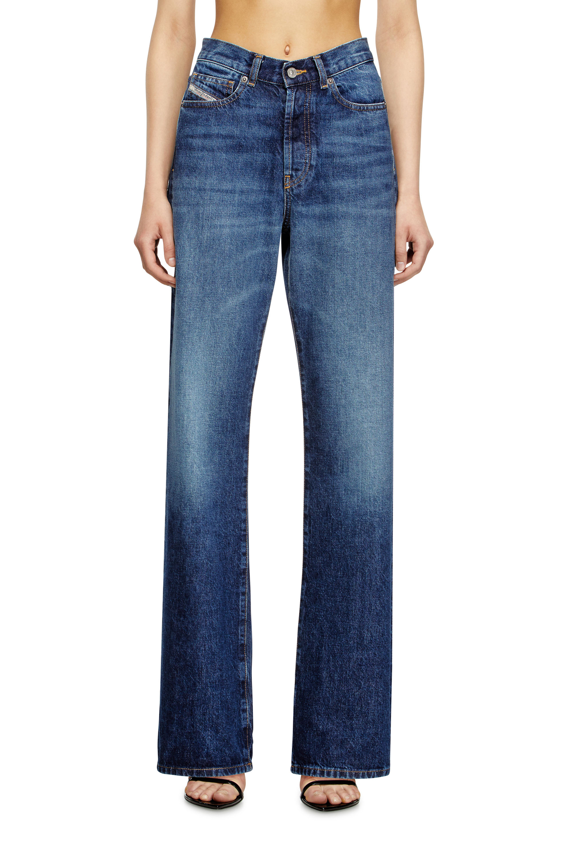 Diesel - Woman's Regular Jeans 1971 D-Sent 09I27, Blue - 2